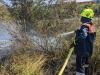 Brand - Freifläche, A81 Richtung Heilbronn, 23.08.2022